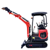 DW-10PRO 1000KG Nuovo grande spazio Controllo micro escavatore su entrambi i lati