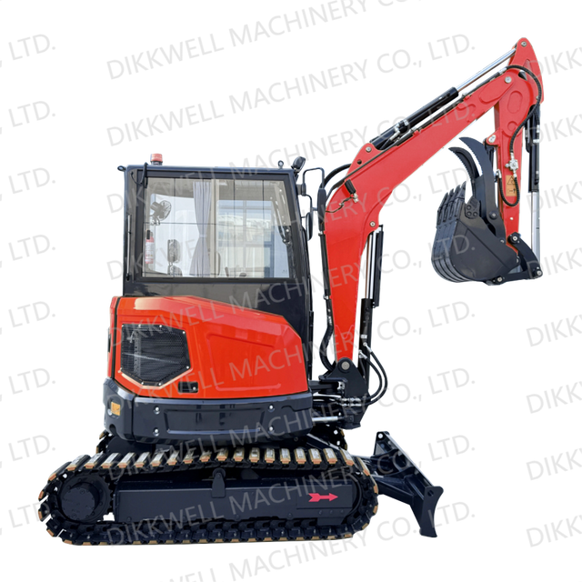 DW-40 خزنده مینی بیل مکانیکی 4 تن فروش داغ سیستم CE پایلوت ماشین ساخت باغ مزرعه
