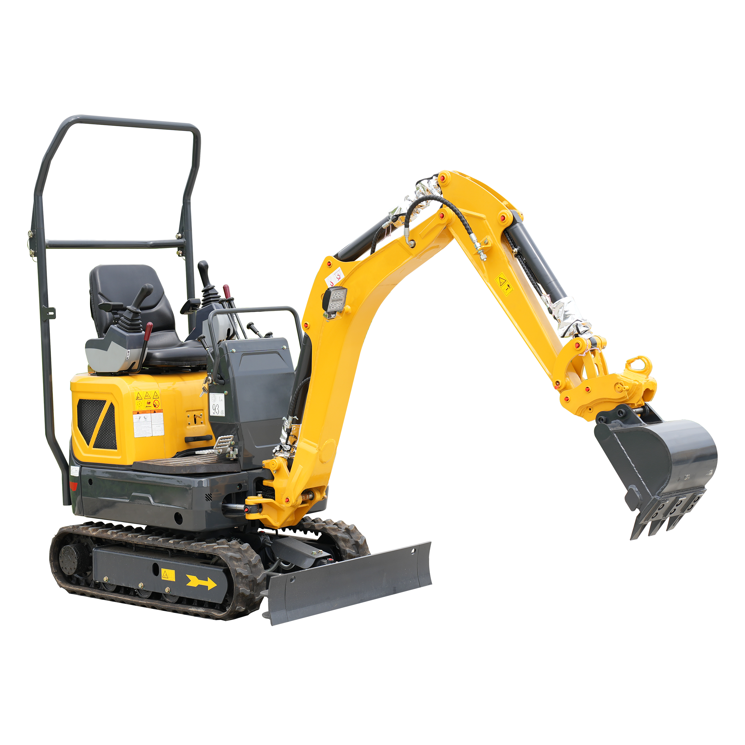 DW-12S 1200kgs 高品質 TUV 証明書付き都市環境用コンパクト掘削機