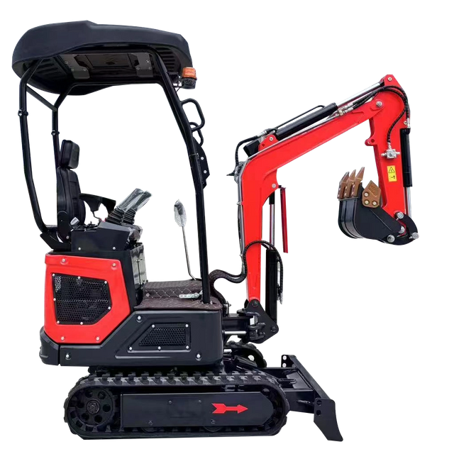 DW-12 900KG Spațiu mare nou, ambele părți controlează microexcavator