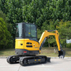Kompaktn&iacute; rypadlo DW-26S 2700kgs Zero-tail Swing s pomocn&yacute;m potrub&iacute;m