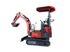 DW-15E 1500 کیلوگرم باتری لیتیوم الکتریک سطل خزنده کوچکترین میکرو مینی حفار بیل مکانیکی با کوپلر سریع