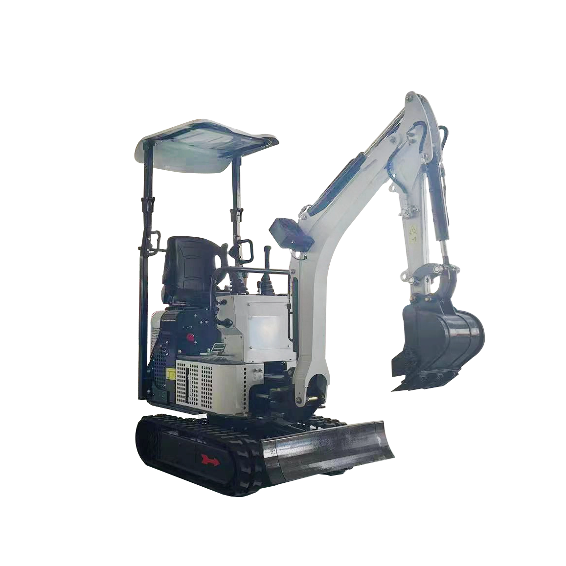 DW-13E 1300kgs Electric Li Lithium Battery Micro Mini Digger Excavator me te Hoahoa Tere