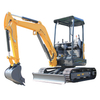 Kompaktn&iacute; rypadlo DW-26S 2700kgs Zero-tail Swing s pomocn&yacute;m potrub&iacute;m