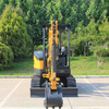 Kompaktn&iacute; rypadlo DW-26S 2700kgs Zero-tail Swing s pomocn&yacute;m potrub&iacute;m