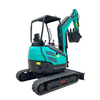 DW-30B Tochalt&oacute;ir Mini Rian Rubair Cumhachtach 2.5ton Zero Tail Do Thalamh Feirme