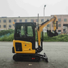 DW-20 1,8 ton multifunksie met kajuit-minigraafmasjien vir konstruksie
