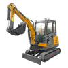 DW-35 3,5tunov&eacute; plně hydraulick&eacute; v&yacute;konn&eacute; mikrorypadlo pro v&iacute;ce&uacute;čelov&eacute; podm&iacute;nky