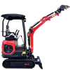 DW-10PRO 1000KG አዲስ ትልቅ ቦታ ሁለቱም ጎኖች ማይክሮ ኤክስካቫተር ይቆጣጠራሉ።