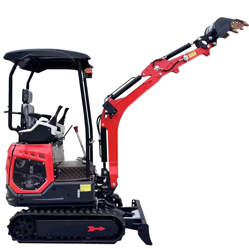 DW-10PRO 1000KG Mokowā Nui Hou Nga taha e rua Mana Whakahaere Micro Excavator