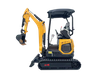 DW-18 1.8Ton Pilot Joystick حفار منزلي مدمج
