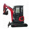 DW-21 Vendita calda Macchina da costruzione da 2,1 tonnellate Mini piccolo escavatore compatto