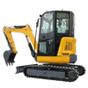 Escavatore compatto flessibile DW-30A da 2700 kg per demolizione di edifici