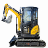 DW-30B Tochalt&oacute;ir Mini Rian Rubair Cumhachtach 2.5ton Zero Tail Do Thalamh Feirme